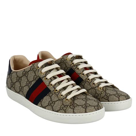 gucci sneaker damen sale|gucci tan sneakers.